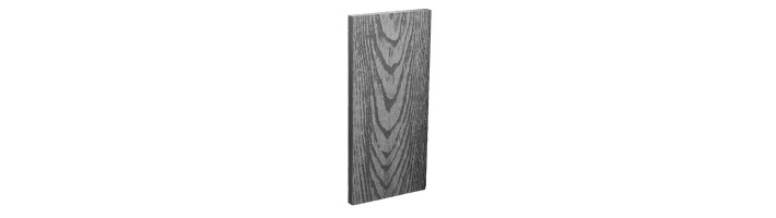 Штакетник ДПК Grand Line 97x12 с тиснением графит