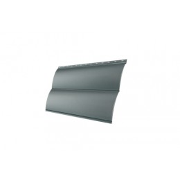 ГРАНД ЛАЙН Блок-хаус new 0,5 Satin RAL 9006 бело-алюминиевый