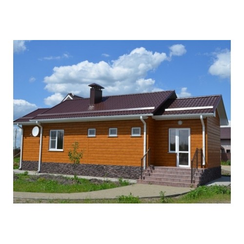 ГРАНД ЛАЙН ЭкоБрус 0,345 Gofr 0,45 PE RR 32 темно-коричневый