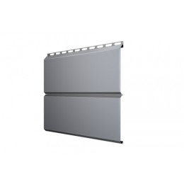 ГРАНД ЛАЙН ЭкоБрус 0,345 0,5 Satin RAL 9006 бело-алюминиевый