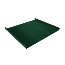 ГРАНД ЛАЙН Фальц двойной стоячий Line Grand Line 0,5 Satin с пленкой на замках RAL 8004 терракота