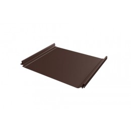 ГРАНД ЛАЙН Кликфальц Pro Grand Line 0,45 Drap ST с пленкой на замках RAL 8017 шоколад