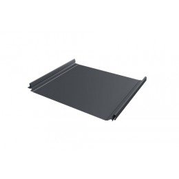 ГРАНД ЛАЙН Кликфальц Pro Grand Line 0,5 Satin Matt TX с пленкой на замках RAL 7024 мокрый асфальт