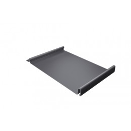 ГРАНД ЛАЙН Кликфальц Grand Line 0,45 Drap TX с пленкой на замках RAL 7004 сигнальный серый